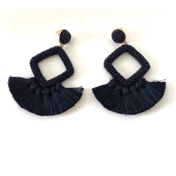 AVA Fringe Earrings - Picture 3 of 4